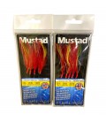 MUSTAD FEATHER TRACE RED/YELLOW 5 UDS