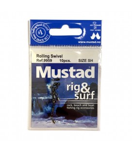 MUSTAD RIG & SURF ROLLING SWIVEL